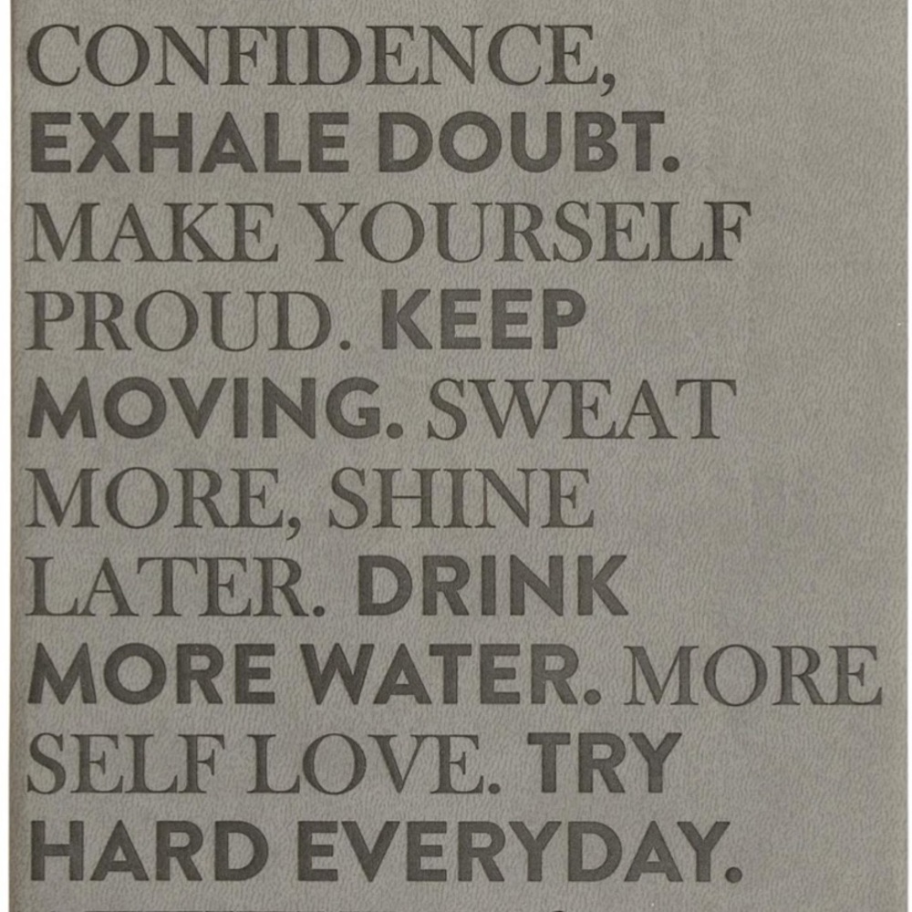 5/$10 | Eccolo Fitness Tracker Journal